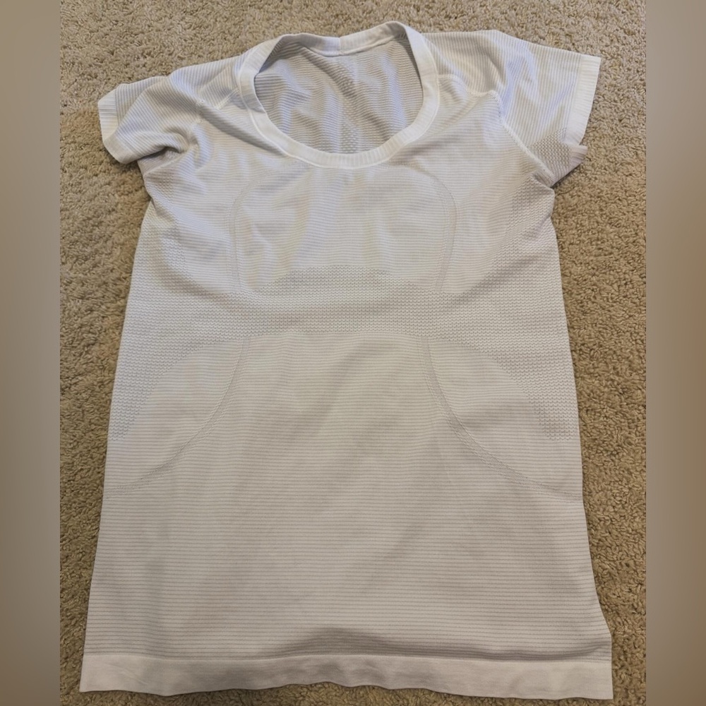White Lululemon Swiftly Tech Tee - image 1